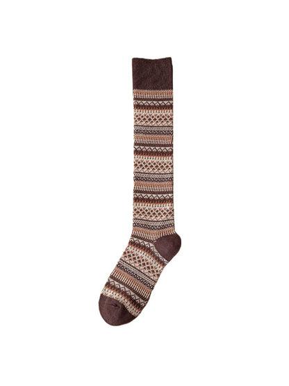 Rufia - Vintage Long Knee High Socks for Women