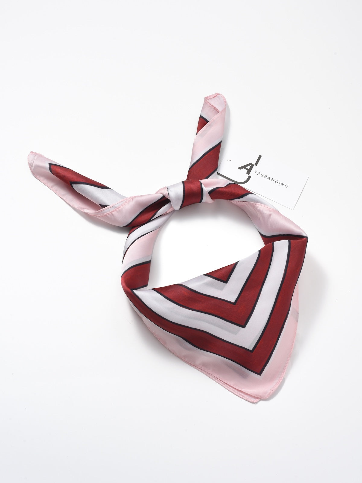 Scarvii - V Stripe Square Scarf