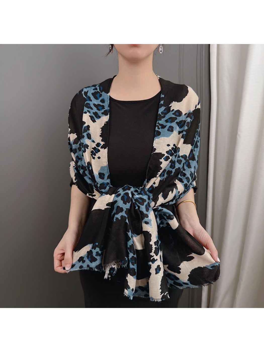 Scarvii - Bold Abstract Animal Pattern Scarf
