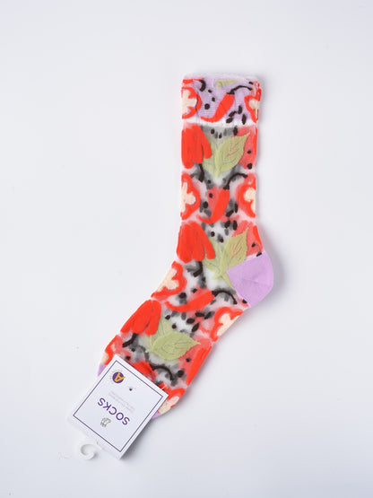 Rufia - Vegetable Pattern Summer Socks