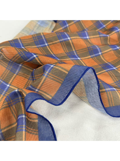 Scarvii - Elegant Plaid Fashion Triangle Bandana