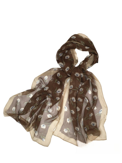 Scarvii - Flower Print Scarf & Shawl