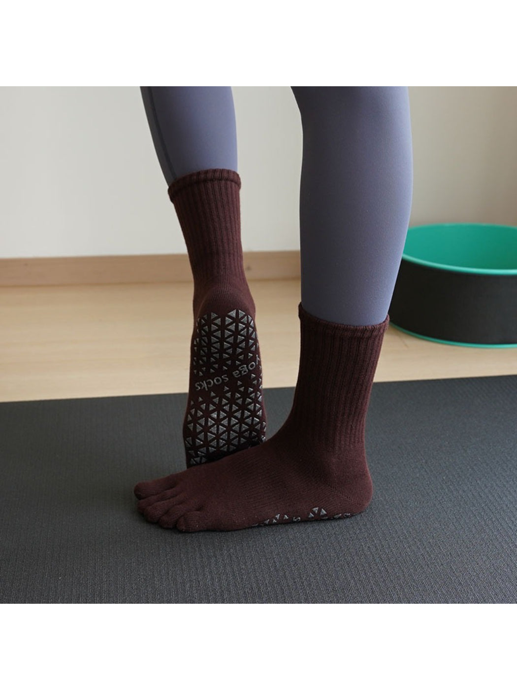 Rufia - Studio Grip High-Cuff Five-Toe Socks