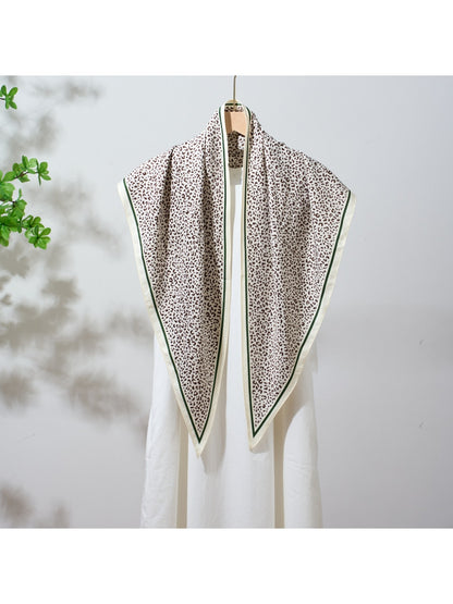 Scarvii - Leopard Pattern Fashion Triangle Scarf