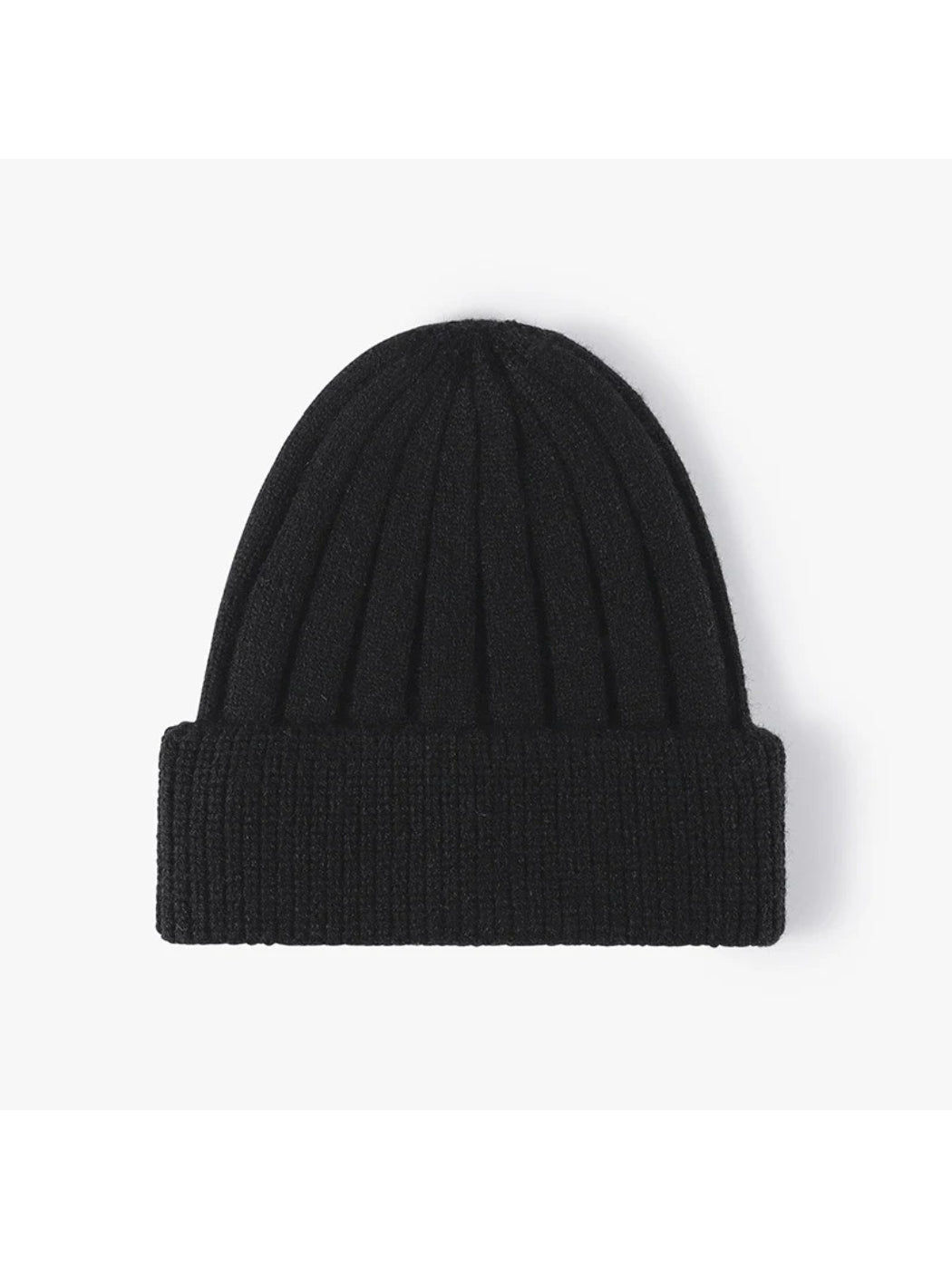 Haila - Wide Rib Cuffed Knit Beanie