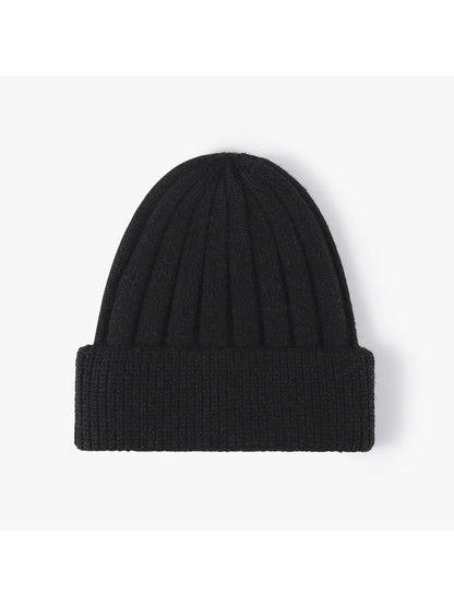Haila - Wide Rib Cuffed Knit Beanie