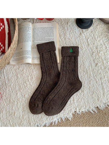 Rufia – Winter Holiday Knit Socks