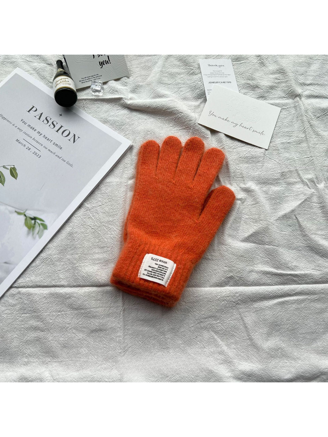 Gloving - Fuzzy Solid-Color Winter Gloves