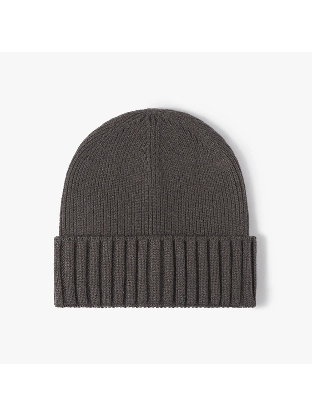 Haila - Classic Solid Ribbed Cuffed Beanie