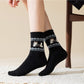 Rufia - Cute Animal Pattern Mid-Calf Socks
