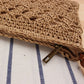 Cosbai - Roomy Crochet Crossbody Bag - Classic & Chic