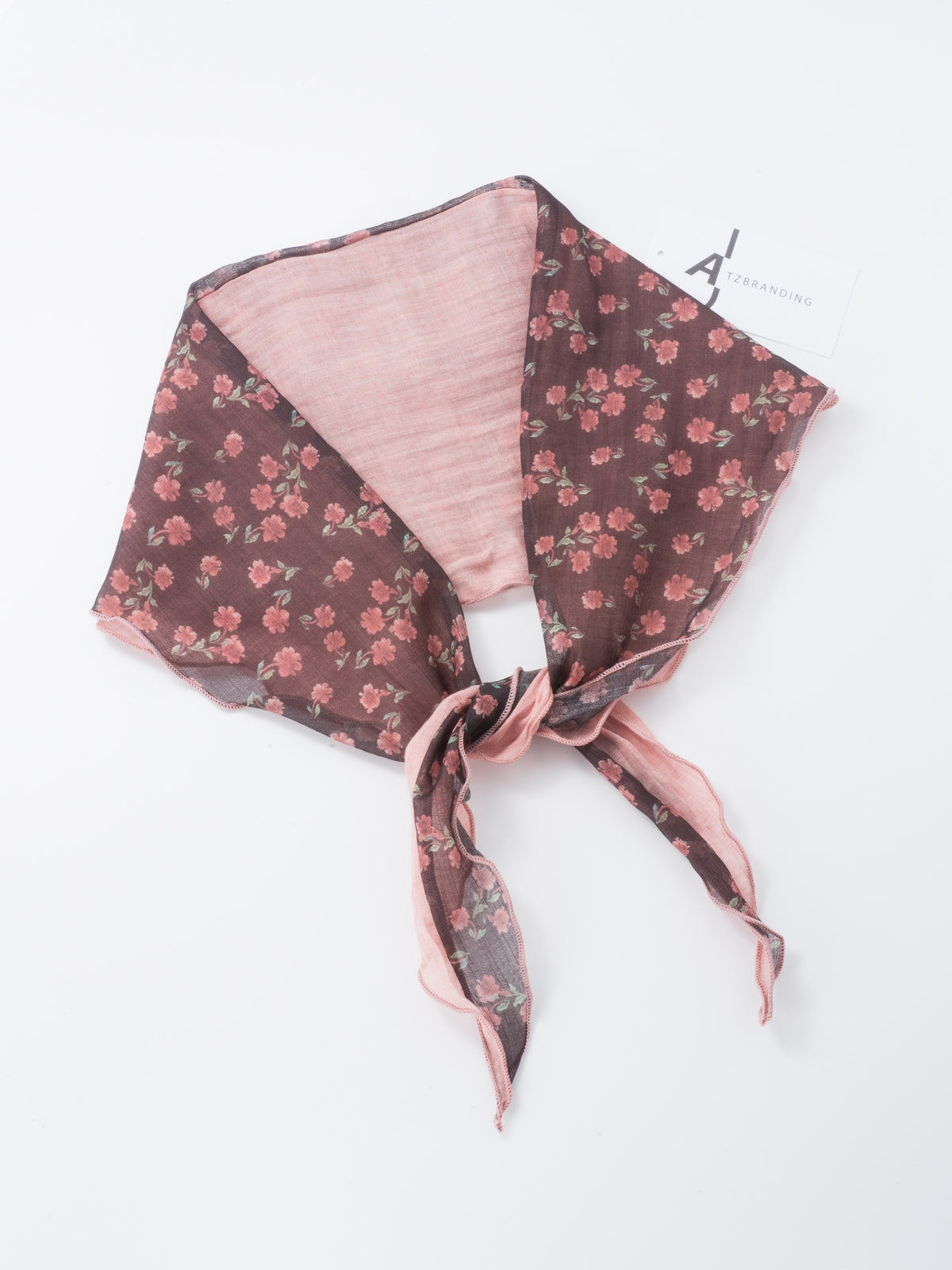 Scarvii - Boho Floral Triangle Bandana Scarf