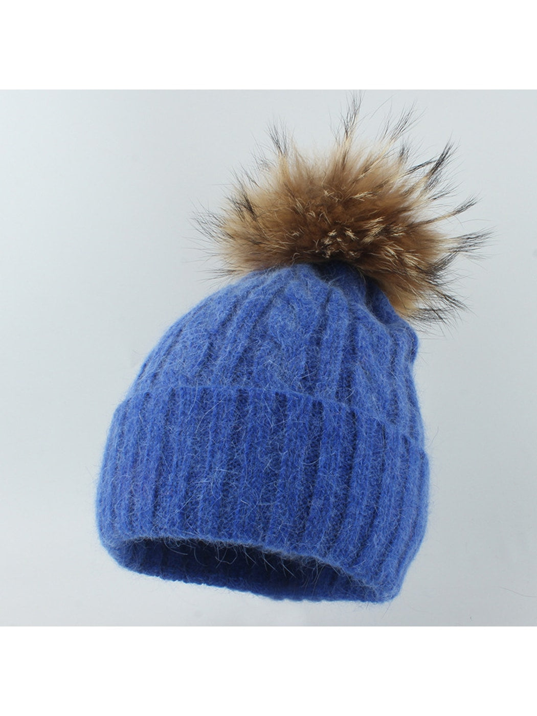 Haila - Thickened Ribbed Cuff Winter Knit Beanie