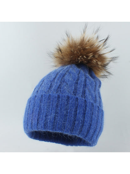 Haila - Thickened Ribbed Cuff Winter Knit Beanie