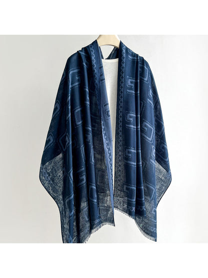 Scarvii - Summer Huiwen Pattern Wrap Scarf