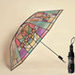 Rano - Stained Glass Pattern Transparent Umbrella