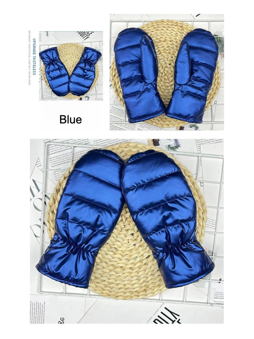 Gloving - No-wash Down-alternative Waterproof & Windproof Mittens