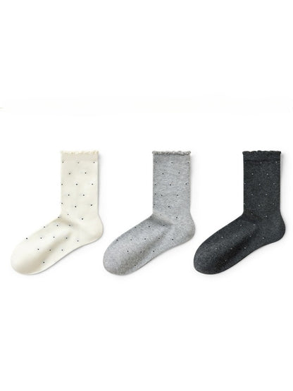 Rufia - Micro Dot Crew Socks