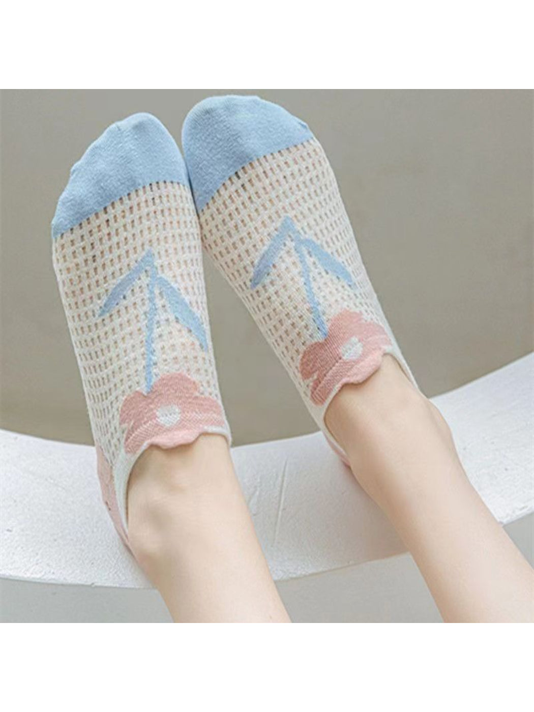 Rufia - Floral Mesh Ankle Socks product image 11