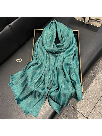 Scarvii - Zebra Pattern Soft Wrap Scarf