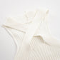 Vesty - Solid Cross-Strap Camisole