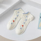 Rufia- Colorful Lace Trim Summer Low-Cut Socks