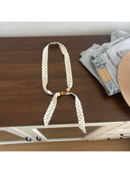 Scarvii Soft Pattern Skinny Scarf