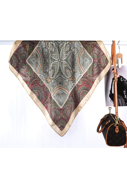 Scarvii - Baroque Paisley Square Scarf
