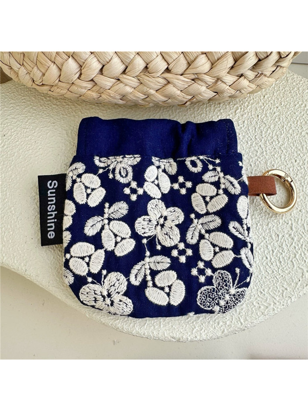 Cosbai - Mini Pattern Drawstring Pouch