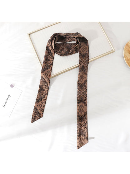 Scarvii - Print Long Narrow Scarf
