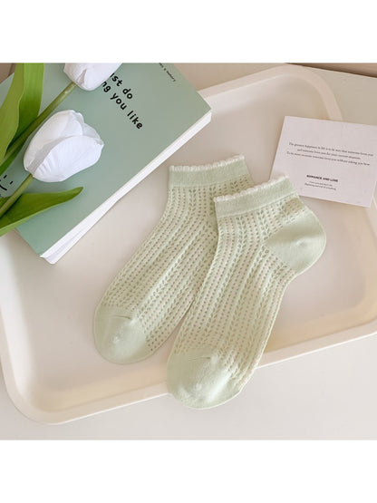 Rufia - Soft Floral Lace Ankle Socks product image 8