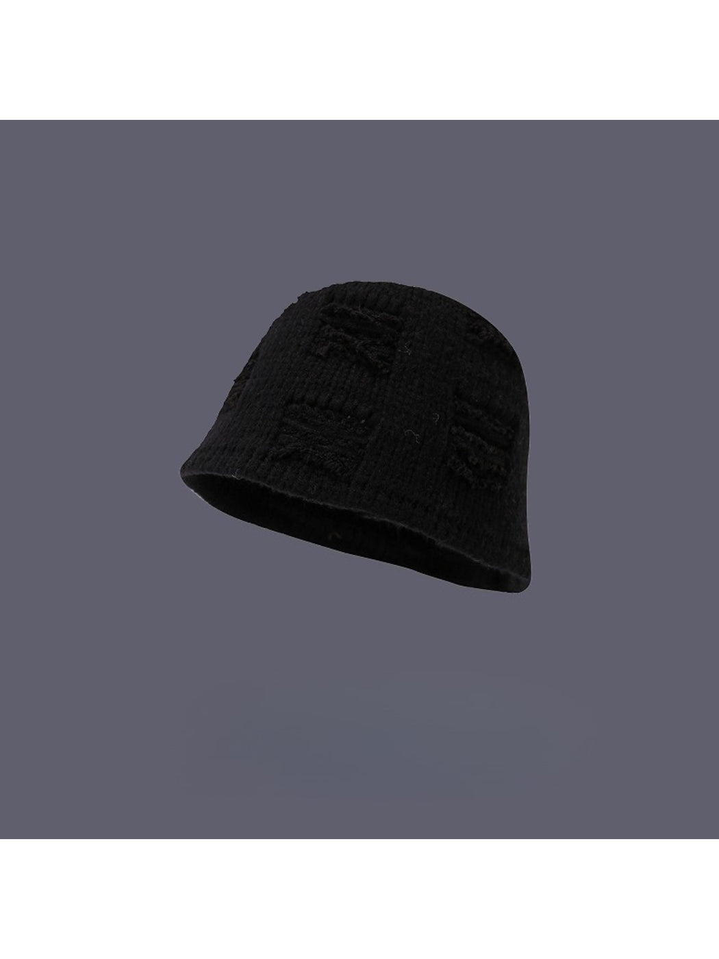 Haila - Textured Knit Bucket Hat