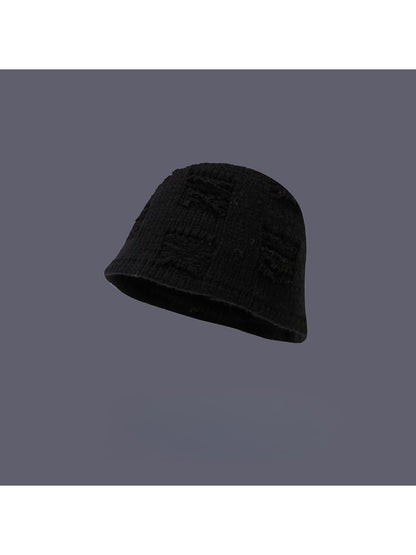Haila - Textured Knit Bucket Hat