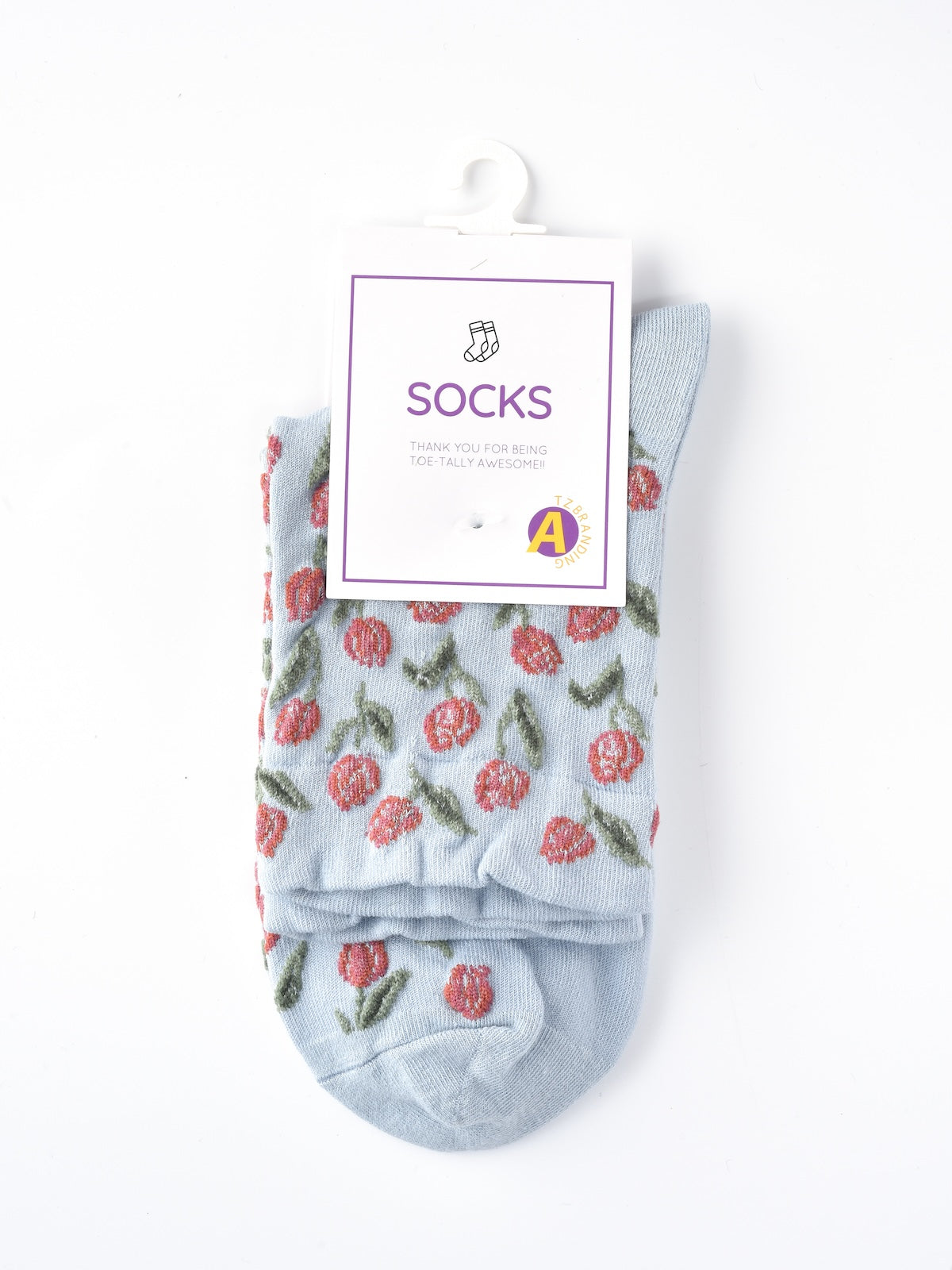 Rufia – Capsule Tulip Pattern Crew Socks