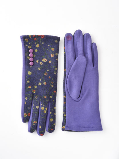 Gloving - Winter Floral Touchscreen Warm Gloves