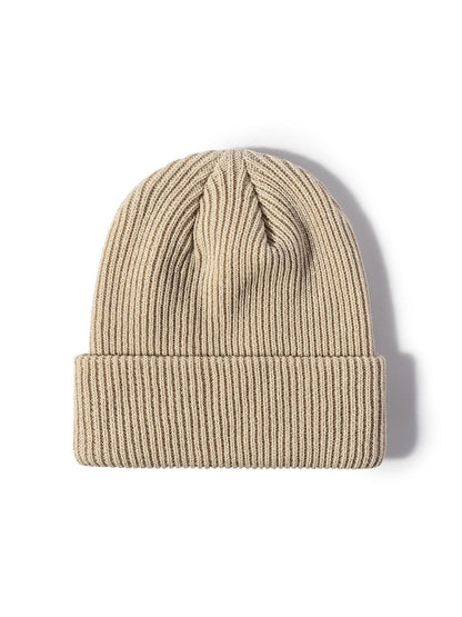 Haila - Classic Rib Knit Cuffed Beanie