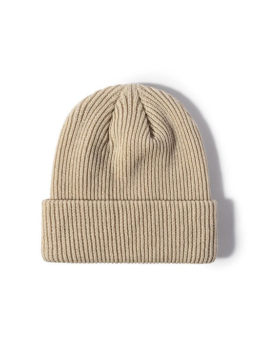 Haila - Classic Rib Knit Cuffed Beanie
