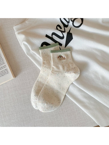 Rufia - Cute Dog Speckled Crew Socks product image 6