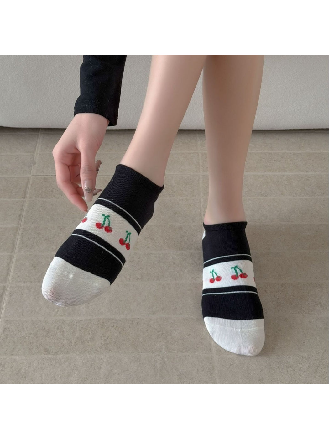 Rufia - Cute Cherry No Show Socks product image 3