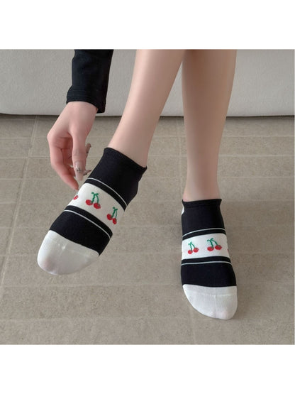 Rufia - Cute Cherry No Show Socks product image 3