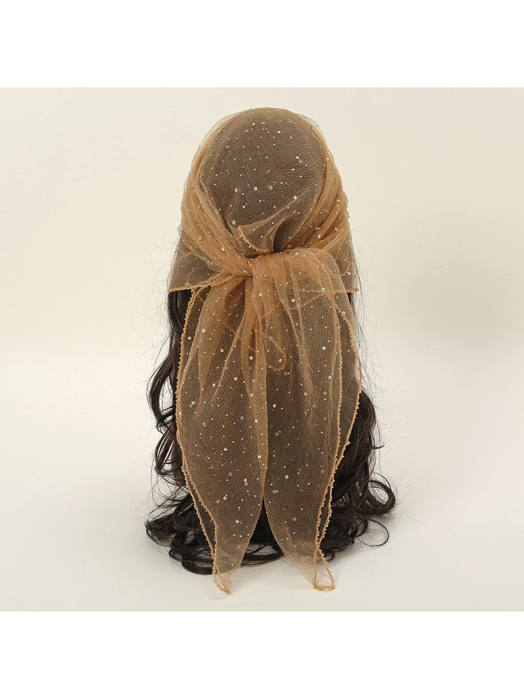 Scarvii - Sparkle Dot Fashion Square Scarf