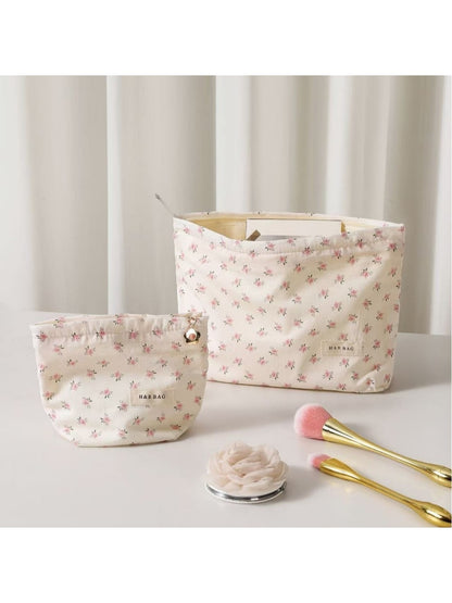 Cosbai - Sweet Floral Cosmetic Pouch Organizer Bag