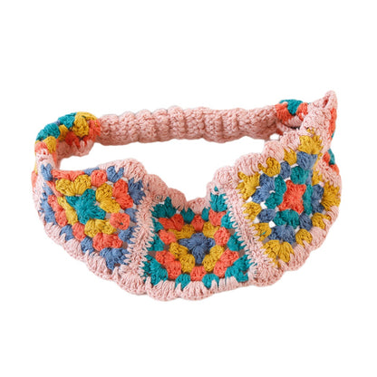 Scarvii - Cute Stylish Colorful Floral Knit Headband