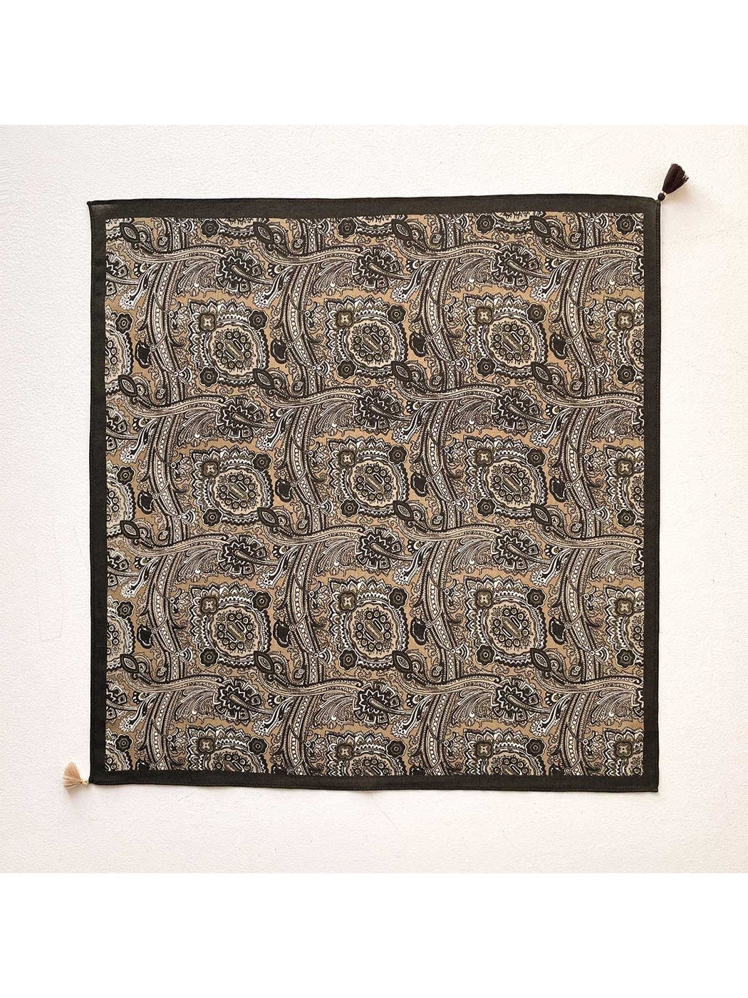 Scarvii - Retro Mix Floral Print Fashion Square Scarf