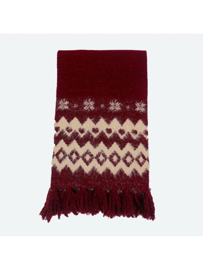 Scarvii - Vintage-Inspired Patterned Winter Scarf