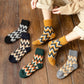 Rufia - Thick Striped Men's Mid-Calf Socks