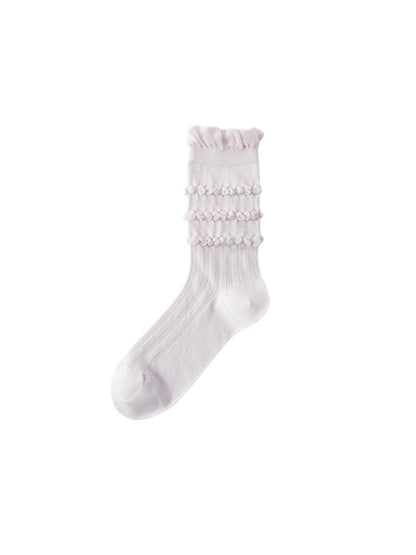 Rufia - Lace Ruffle Crew Socks product image 5