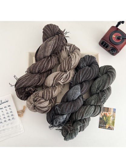 Scarvii - Soft Texture Fringe Scarf