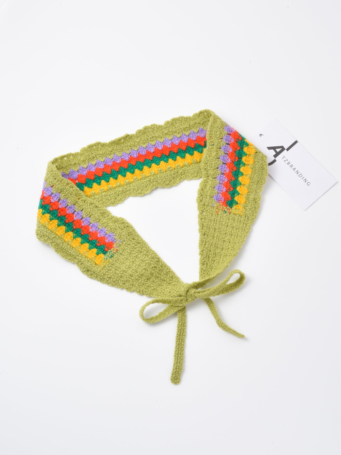 Scarvii - Summer Crochet Rainbow Hairband