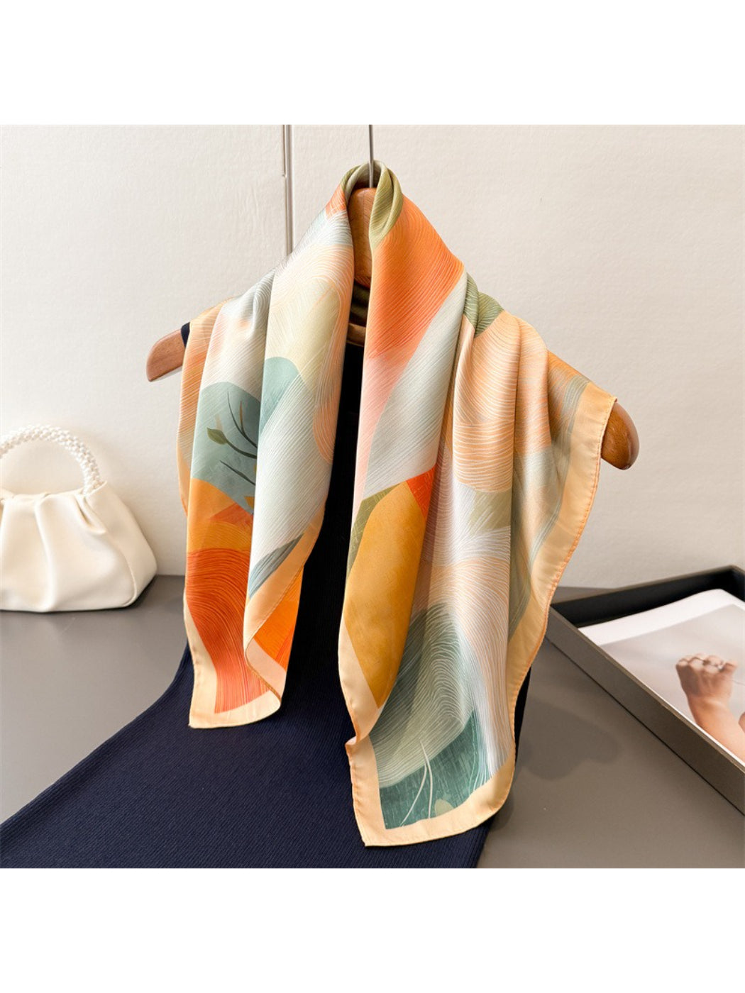 Scarvii Modern Abstract Square Scarf